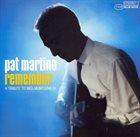 PAT MARTINO Remember: A Tribute to Wes Montgomery album cover
