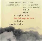 PETER EHWALD Peter Ehwald & Benedikt Jahnel Doublequartet ‎: Music For String Quartet And Jazz Quartet album cover