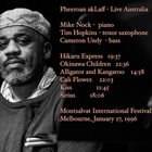 PHEEROAN AKLAFF Live Australia album cover