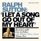 RALPH SUTTON I Let A Song Go Out Of My Heart album cover