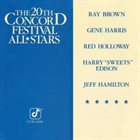 RAY BROWN The 20th Concord Festival All Stars album cover