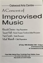 RHODRI DAVIES Rhodri Davies / Stuart Hall / Nick Smith / Mark Wastell ‎– Archif #7 : Oakwood Arts Centre 18​/​10​/​1996 album cover