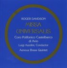 ROGER DAVIDSON Missa Universalis album cover