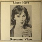ROSEANNA VITRO Listen Here album cover