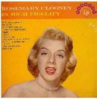 ROSEMARY CLOONEY Rosemary Clooney In High Fidelity album cover