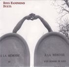 ROSS HAMMOND Duets album cover