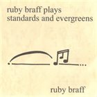 RUBY BRAFF Plays Standards and Evergreens album cover