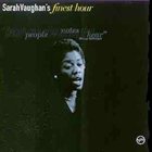 SARAH VAUGHAN Sarah Vaughan's Finest Hour album cover