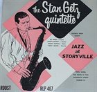 STAN GETZ Jazz at Storyville (aka At Storyville - Vol. 1) album cover