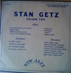 STAN GETZ Stan Getz Volume Two album cover
