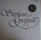 STÉPHANE GRAPPELLI Tribute To album cover