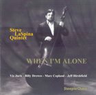 STEVE LASPINA Steve LaSpina Quintet ‎: When I'm Alone album cover