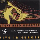 STEVE REID (DRUMS) Live In Europe album cover
