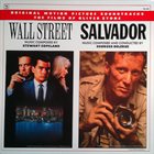 STEWART COPELAND Stewart Copeland / Georges Delerue ‎: Wall Street / Salvador (Original Motion Picture Soundtracks) album cover