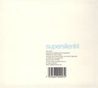 SUPERSILENT 4 album cover