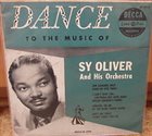 SY OLIVER Dance To The Music Of Sy Oliver And His Orchestra album cover