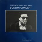 TETE MONTOLIU Boston Concert album cover