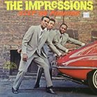 THE IMPRESSIONS Keep On Pushing album cover