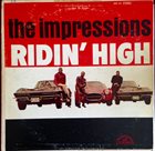 THE IMPRESSIONS Ridin' High album cover