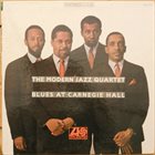 THE MODERN JAZZ QUARTET Blues at Carnegie Hall album cover