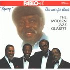 THE MODERN JAZZ QUARTET Topsy: This One's for Basie album cover