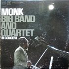 THELONIOUS MONK Big Band and Quartet in Concert album cover
