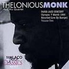 THELONIOUS MONK Paris Jazz Concert, Volume Two album cover