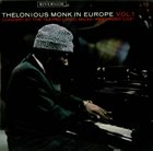 THELONIOUS MONK Thelonious Monk in Europe Vol.1 album cover