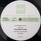 TROUBLE FUNK In Concert-417 album cover