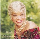 TRUDY LYNN Memories Of You album cover