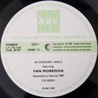 VAN MORRISON In Concert-418 album cover
