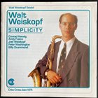 WALT WEISKOPF Simplicity album cover