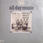 WAR — All Day Music album cover