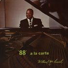 WILLARD MCDANIEL '88' A La Carte album cover