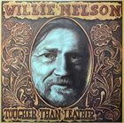 WILLIE NELSON Tougher Than Leather album cover