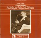 ZOOT SIMS First Recordings album cover