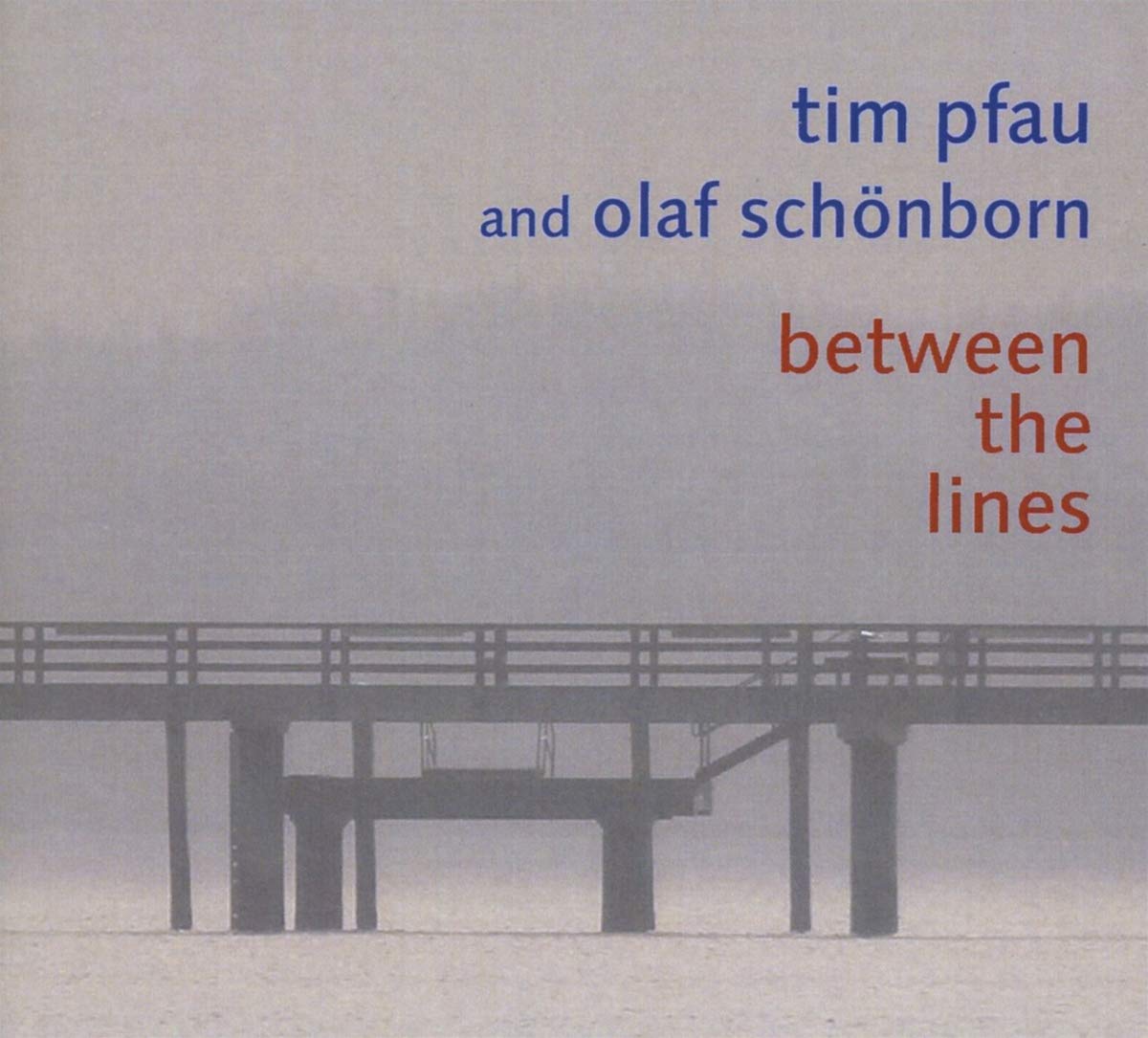 TIM PFAU - Between the Lines cover 
