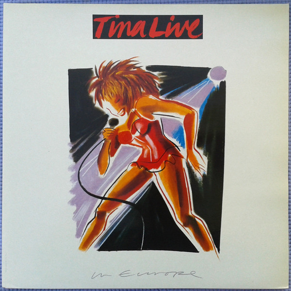 TINA TURNER - Tina Live In Europe cover 