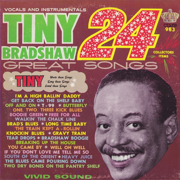 TINY BRADSHAW - 24 Great Songs cover 