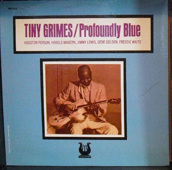 TINY GRIMES - Profoundly Blue cover 