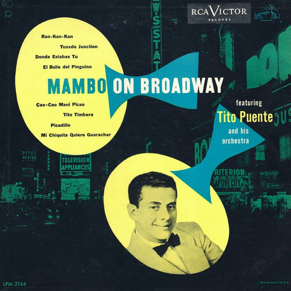 TITO PUENTE - Tito Puente And His Orchestra ‎: Mambo On Broadway cover 
