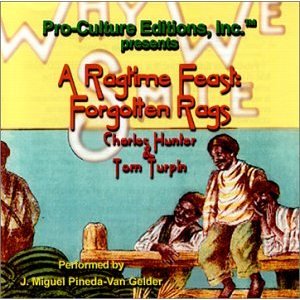TOM TURPIN - A Ragtime Feast: Forgotten Rag cover 