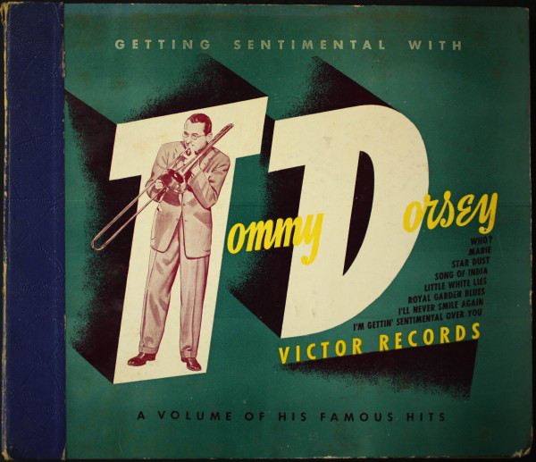 TOMMY DORSEY & HIS ORCHESTRA - Getting Sentimental With Tommy Dorsey (A Volume of His Famous Hits) cover 