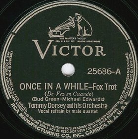 TOMMY DORSEY & HIS ORCHESTRA - If It's the Last Thing I Do / Once in a While cover 