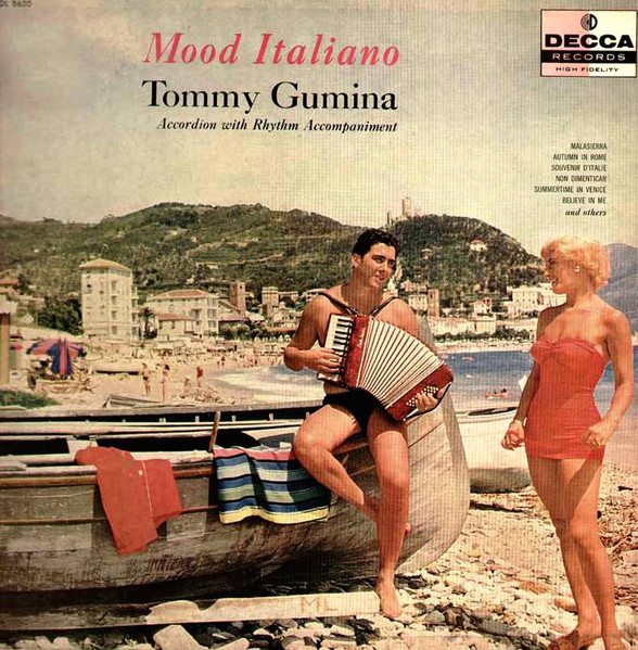 TOMMY GUMINA - Mood Italiano cover 