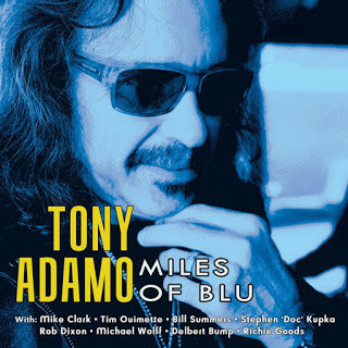 TONY ADAMO - Miles of Blu cover 