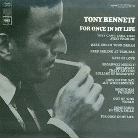 TONY BENNETT - For Once in My Life cover 