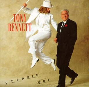 TONY BENNETT - Steppin' Out cover 