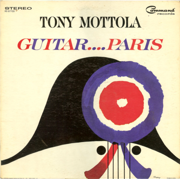 TONY MOTTOLA - Guitar....Paris cover 