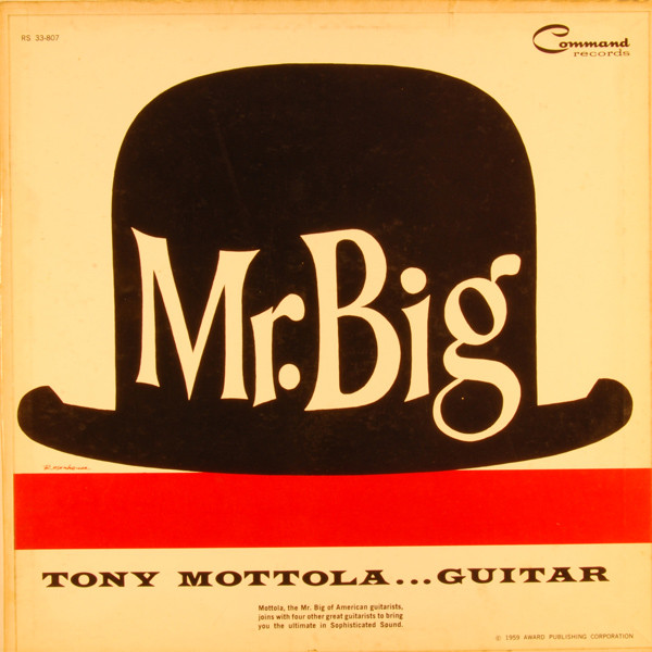 TONY MOTTOLA - Mr. Big cover 